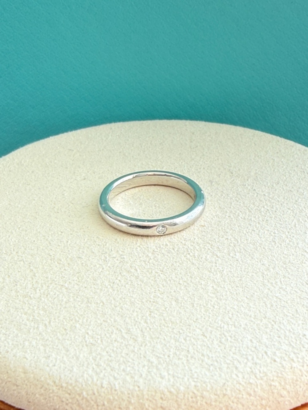 Tiffany & Co. Platinum 950 Diamond Peretti Ring Band - Picture 7 of 15